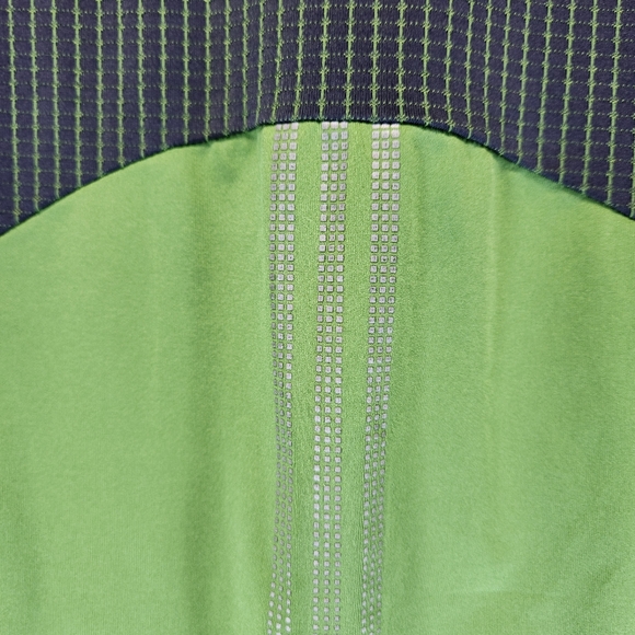 Adidas Climacool Formotion Mens XL Athletic Short Sleeve Green Polo Shirt - Picture 10 of 13